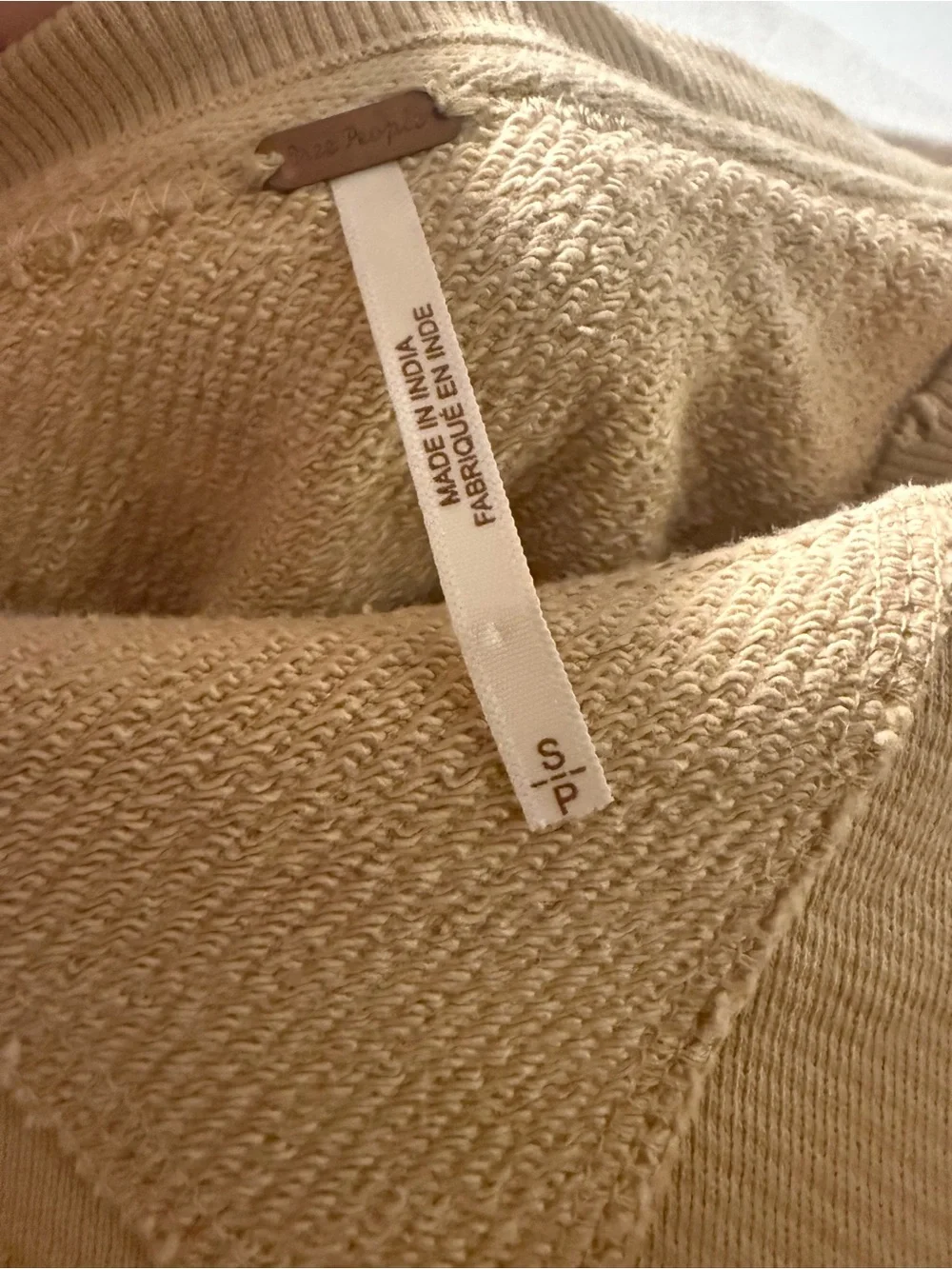 Free People Grams Attic Sweatshirt Small